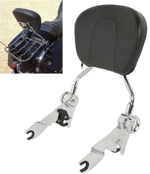 motorcycle passenger seat backrest